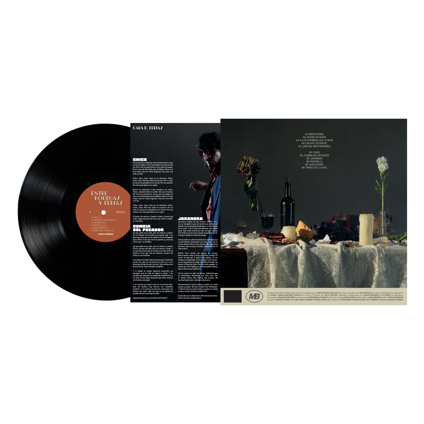 Vinilo ‘Entre Bodegas y Ferias’ - Paco Pecado